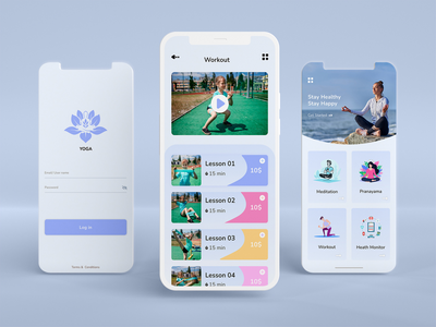 瑜伽和冥想移动应用(Yoga & Meditation Mobile Apps)