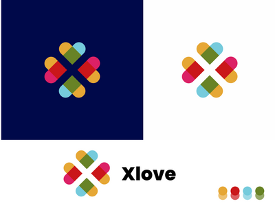 X 字母标志标志设计 - X 标志 - X 字母标志 - LOGO DESIGN(X letter mark logo design - X logo - X letter logo - LOGO DESIGN)