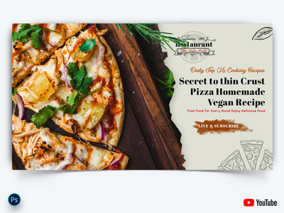 食物 Youtube 缩略图(Food Youtube Thumbnails)