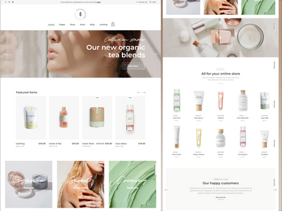 化妆 Html 模板(Makeup Html Template)