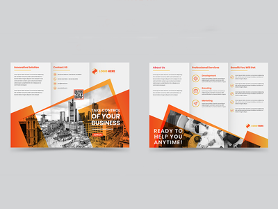 三折小册子(Tri-fold Brochure)