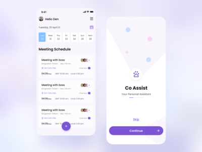 Co Assist-个人助理IOS App(Co Assist-Personal Assistant IOS App)