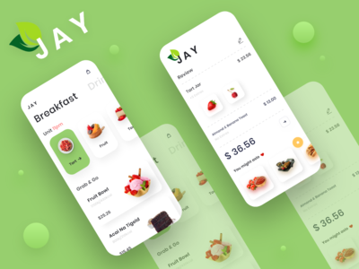 食品应用程序屏幕用户界面(Food App Screen UI)