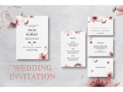 婚礼请柬(Wedding Invitation)