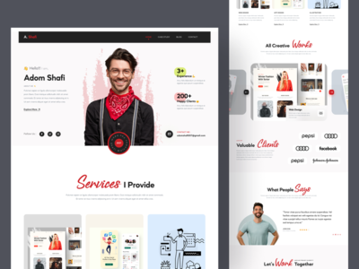 个人投资组合登陆页面(Personal Portfolio Landing Page)