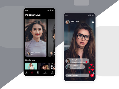 实时聊天界面(Live Chat UI)