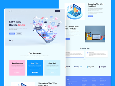 电子商务网站(E- commerce website)