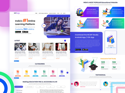 自学电子学习网站(Self Study E-learning Website)