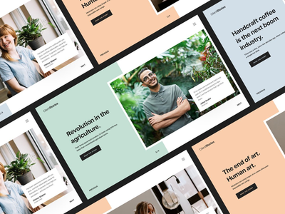 ClientStories - 创意登陆页面(ClientStories - Creative Landing Page)