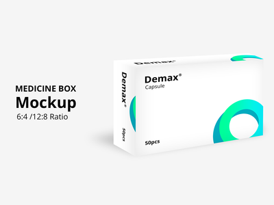 医学模型和模板设计(Medicine Mockup & Template Design)