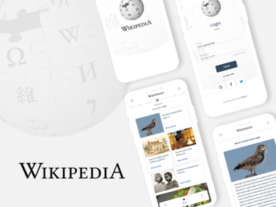 维基百科重新设计(Wikipedia Redesign)