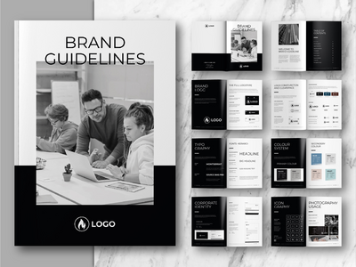 品牌指南模板(Brand Guideline Template)