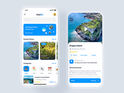 旅行预订移动应用程序(Travel booking mobile app)