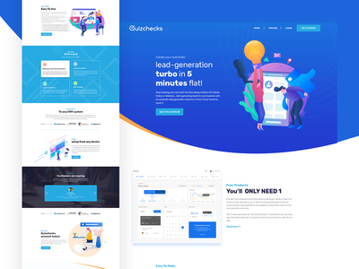 潜在客户生成登陆页面设计(Lead generation landing page design)