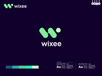 字母标志设计 - w 标志 - w 字母标志 - LOGO DESIGN(w letter mark logo design - w logo - w letter logo - LOGO DESIGN)