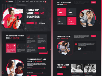 IT 解决方案和多功能 HTML5 模板(IT Solution & Multi-Purpose HTML5 Template)