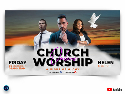 教会演讲 Youtube 缩略图(Church Speech Youtube Thumbnails)