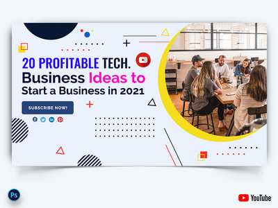 商业 Youtube 缩略图(Business Youtube Thumbnails)