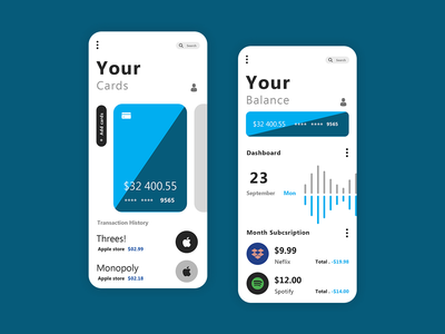 你的卡片界面(Your Cards UI)
