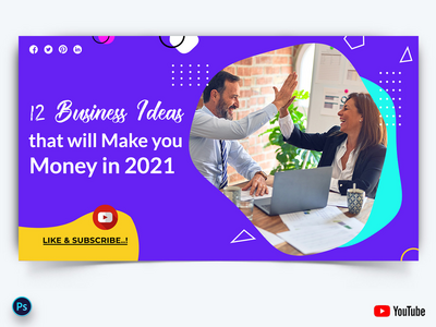 商业 Youtube 缩略图(Business Youtube Thumbnails)