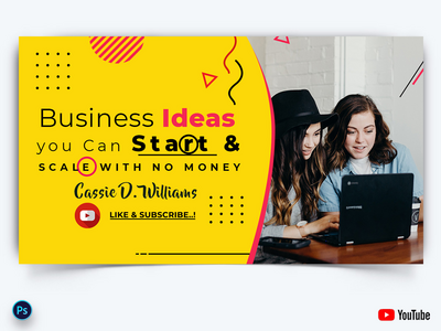 商业 Youtube 缩略图(Business Youtube Thumbnails)