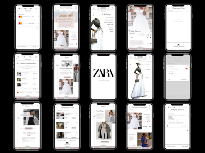 Zara 应用程序重新设计(Zara App Redesign)