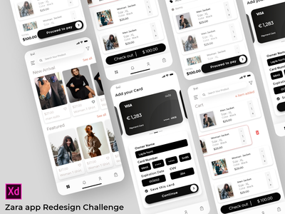 Zara 应用重新设计挑战(Zara App Redesign Challenge)