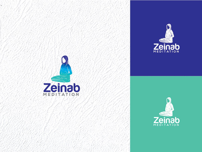泽纳布 |冥想标志设计(Zeinab | Meditation Logo Design)