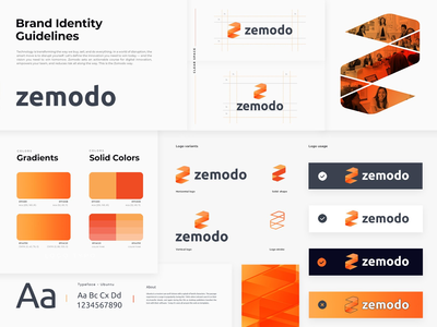Zemodo - 品牌识别(Zemodo - Brand Identity)