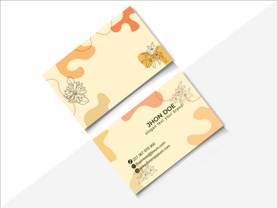 专业名片模板(Professional Business card template)