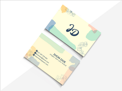 专业名片模板(Professional Business card template)