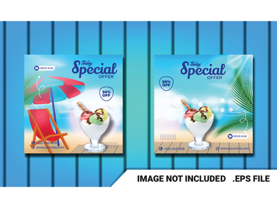 社交媒体后期促销产品夏季(social media post promo product summer)