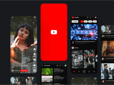 YouTube 应用重新设计挑战(YouTube App Redesign Challenge)