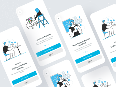 电子学习移动应用程序(E-learning Mobile App)
