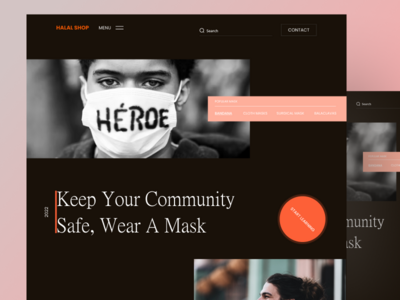 电子商务登陆页面(E commerce landing page)