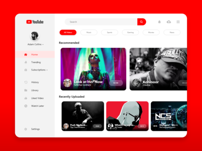 YouTube 重新设计(YouTube Redesign)