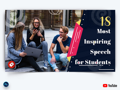 教育 Youtube 缩略图(Education Youtube Thumbnails)