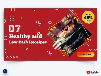 食物 Youtube 缩略图(Food Youtube Thumbnails)