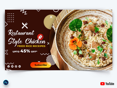 食物 Youtube 缩略图(Food Youtube Thumbnails)