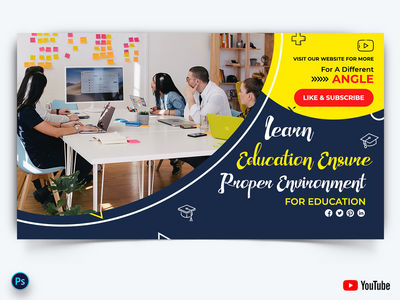 教育 Youtube 缩略图(Education Youtube Thumbnails)