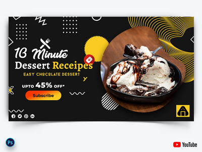 食物 Youtube 缩略图(Food Youtube Thumbnails)