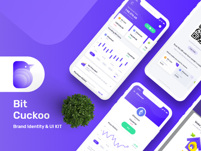 比特币应用画面(Bit Coin App Screen)