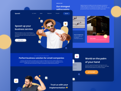 业务登陆页面(Business Landing Page)