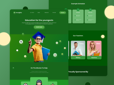 儿童登陆页面(Kids Landing Page)