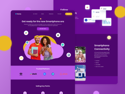 智能手机登陆页面(Smartphone Landing Page)