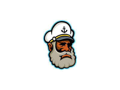 黑海船长或船长吉祥物(Black Sea Captain or Skipper Mascot)