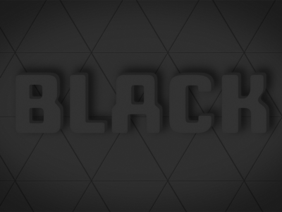 黑色文本(Black Text)