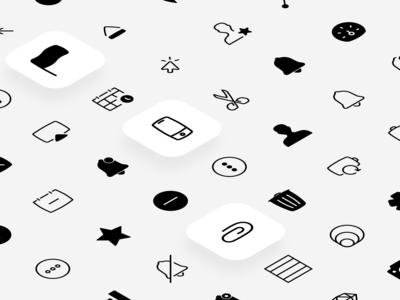 水滴状 UI 图标(Blobby UI Icons)