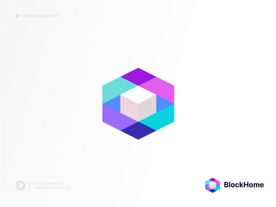 区块链技术标志-加密交换-加密货币(Blockchain Technology Logo - Crypto Exchange - Cryptocurrency)