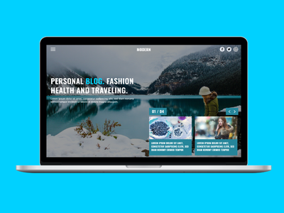 博客网站设计(Blog Website Design)